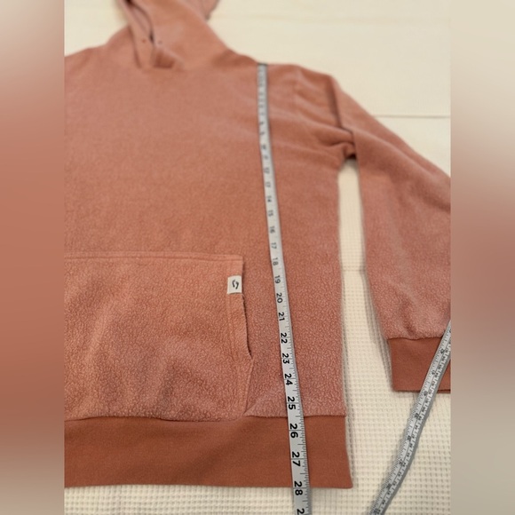 Feat Blanketblend Hoodie Sweatshirt - XL, color dusty peach - Picture 7 of 9